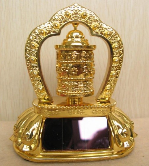 Solar drive Wheel Prayer